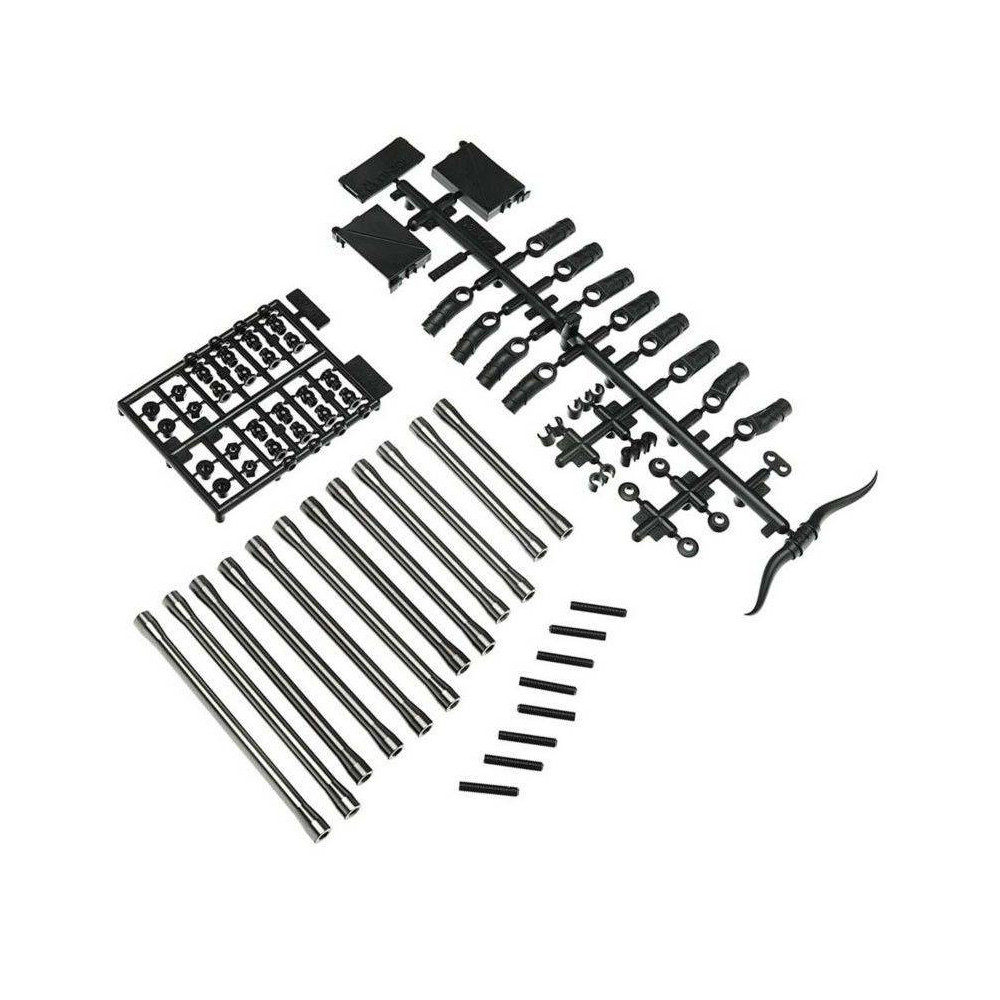 Axial Set di collegamento posteriore in alluminio per SCX10 II AX31466 (art. AXIC1466)
