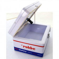Robbe Valigia Ro-Safety per trasporto e ricarica batterie Li-Po 250x165x100mm (art. 7003)