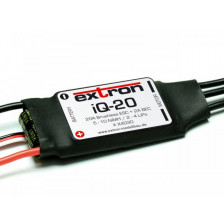 Extron Regolatore elettronico per motori Brushless ESC iQ-20 20A 2-4 Lipo BEC (art. X4030)