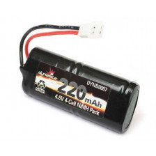 Dynamite Batteria Ni-Mh 4,8V 220mAh per Micro SCT, Rally, Truggy (art. DYNB0007)