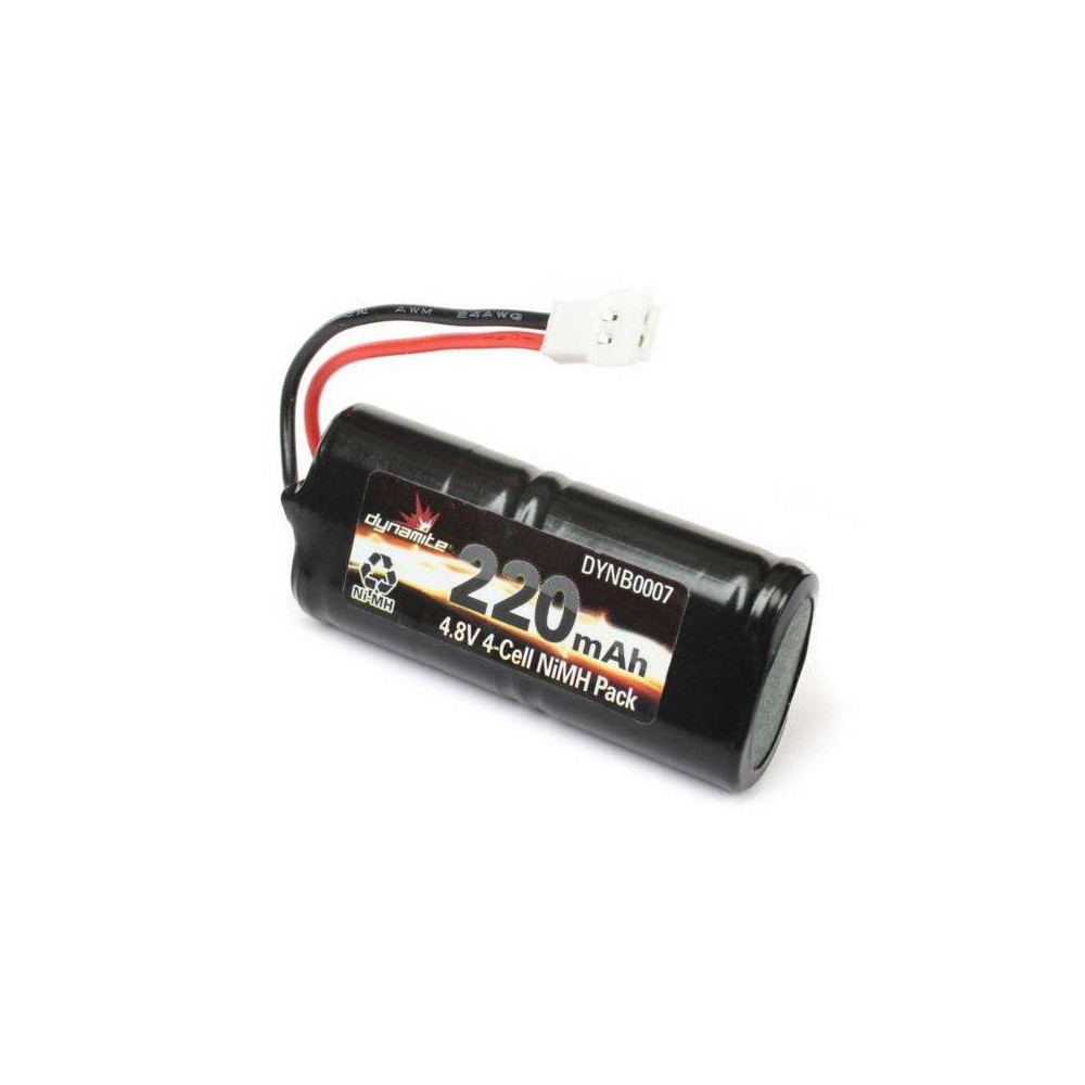 Dynamite Batteria Ni-Mh 4,8V 220mAh per Micro SCT, Rally, Truggy (art. DYNB0007)