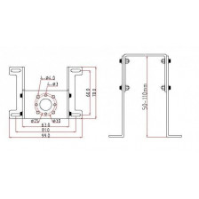 Extron Supporto per motore Brushless Grande (art. C2272)