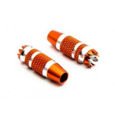 Spektrum Terminali Stick in Metallo da 24mm Orange 2 pezzi per DX6G2 DX7G2 DX8G2 (art. SPMA4005)