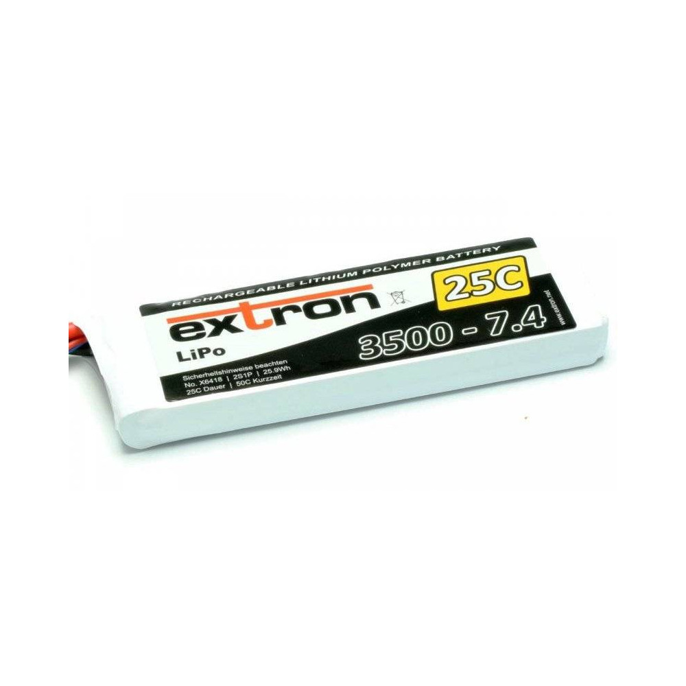 Extron Batteria Li-po X2 7,4V 3500mAh 25-50C (art. X6418)