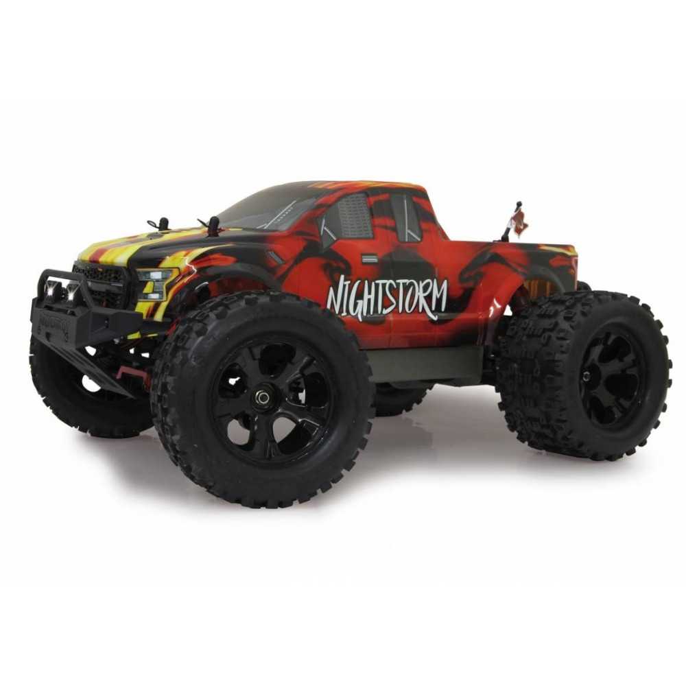 Jamara Automodello Nightstorm Monstertruck BL Lipo 4WD 2,4Ghz scala 1/10 LED RTR (art. 059737)