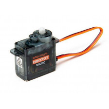 Spektrum Servocomando Nanolite Plastic Heli Tail Servo per Fusion 180 (art. SPMSH2070T)