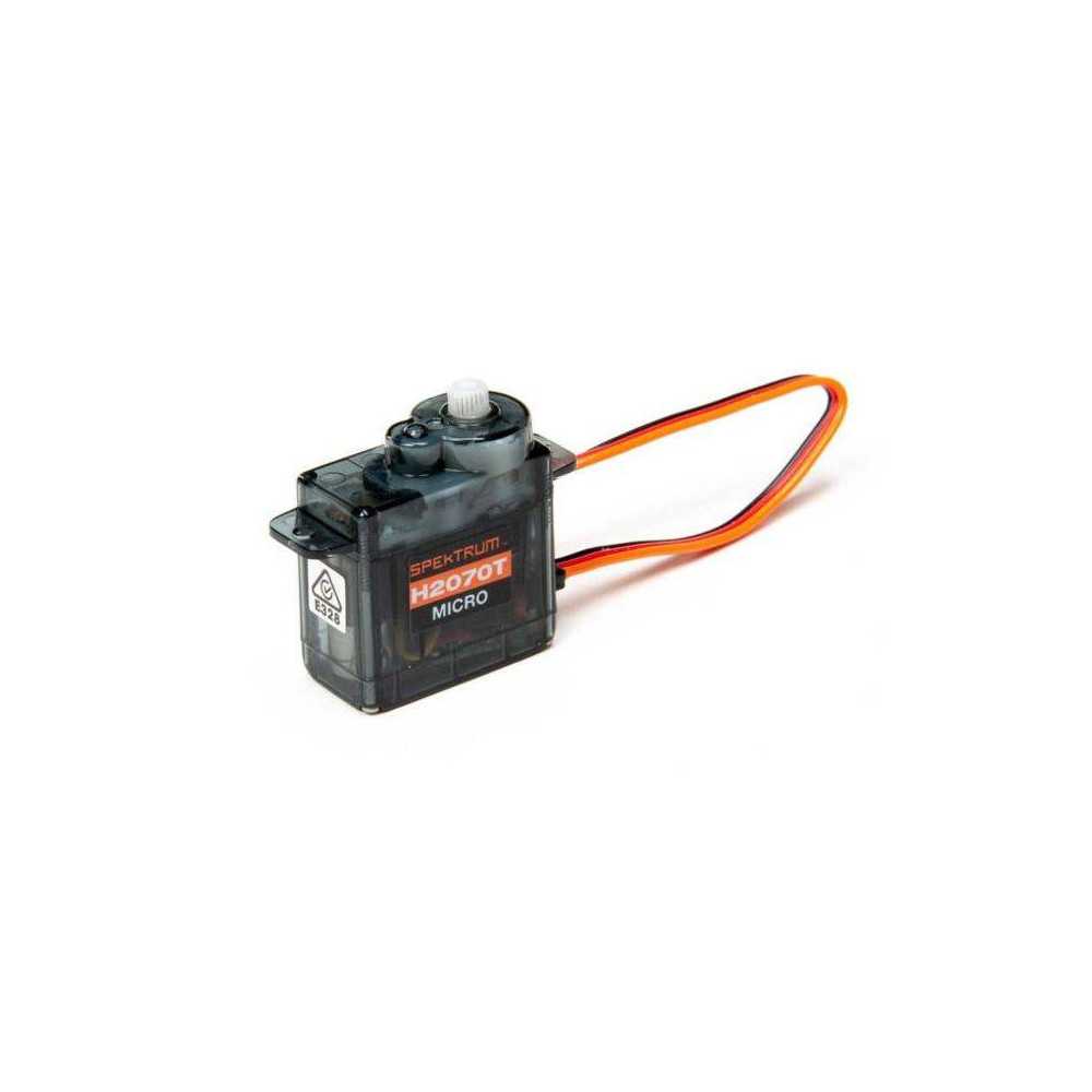 Spektrum Servocomando Nanolite Plastic Heli Tail Servo per Fusion 180 (art. SPMSH2070T)