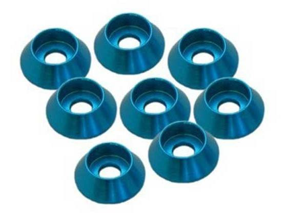 Rondelle Piatte In Acciaio Zincato M8 - 5 Pezzi 8x24mm, ISO 7093, Per Collegamenti Elettrici E Meccanici - Foto 3