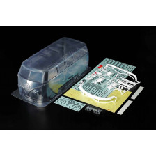 Tamiya Carrozzeria Volkswagen Bus Type 2 (T1) trasparente con decals (art. TA51616)