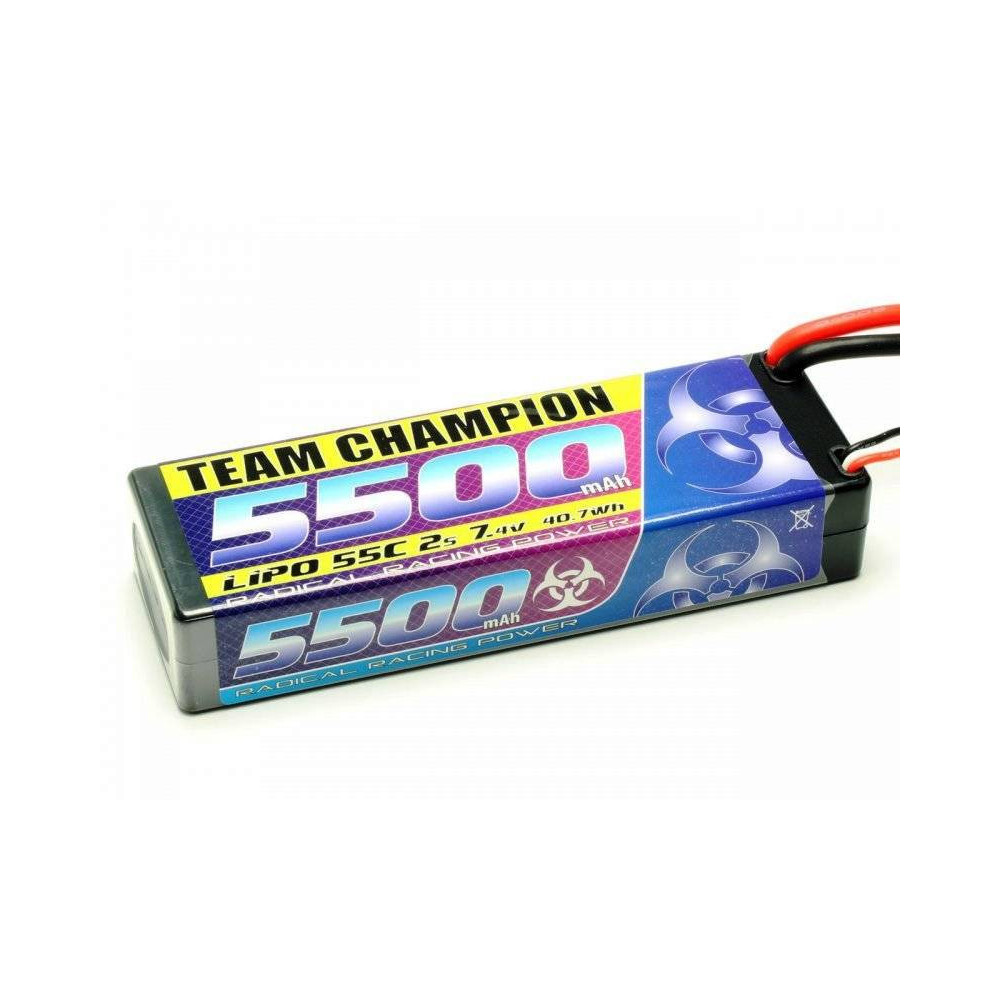 Pichler Batteria Li-po 7,4V 5500mAh 2S 55C Connettore Deans (art. C4841)