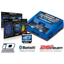 Traxxas Caricabatterie EZ Peak Live Dual ID Bluetooth 16Amp Ni-Mh / Li-Po con ID technology (art. TXX2973G)