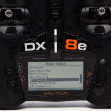 Spektrum Nuova DX8e DSMX 8 canali solo Trasmettitore Mode 2 (art. SPMR8105EU)