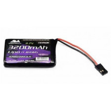 Arrowmax Batteria Lipo 3,7V 3200mAh per Radiocomando Sanwa MT-44 (art. AM700991)