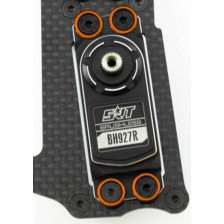 Ultimate Racing Rondelle M3 alluminio Arancio per servocomandi 8 pezzi (art. UR1507G)