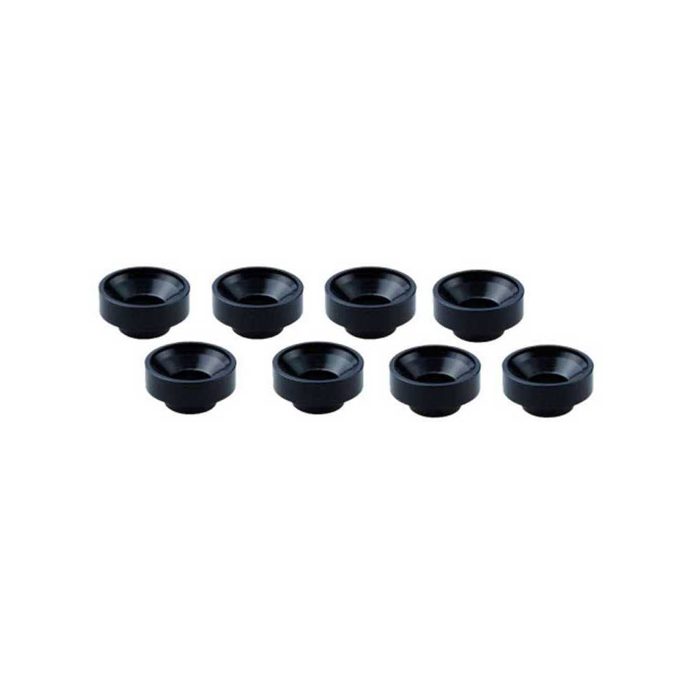 Ultimate Racing Rondelle M3 alluminio Nere per servocomandi 8 pezzi (art. UR1507N)