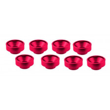 Ultimate Racing Rondelle M3 alluminio Rosa per servocomandi 8 pezzi (art. UR1507PK)