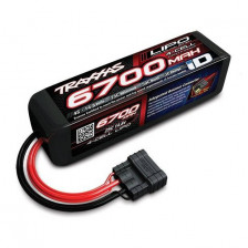 Traxxas Batteria Li-po 4S 14,8V 6700mAh 25C connettore Traxxas ID (art. TXX2890X)