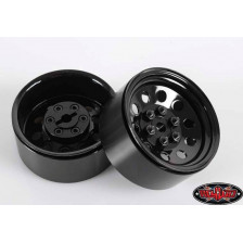 RC4WD Set quattro cerchi Pro10 1.9" Acciaio stampato Beadlock Wheel colore Nero (art. RC4WD-Z-W0074)