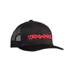 Traxxas Cappellino Nero con logo ricamato Rosso (art. TXX1182-BLR)