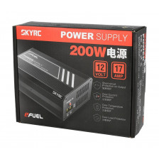 SkyRc Alimentatore DC PowerSupply 200W 220V AC - 12V DC 17 Ampere (art. SK200025)