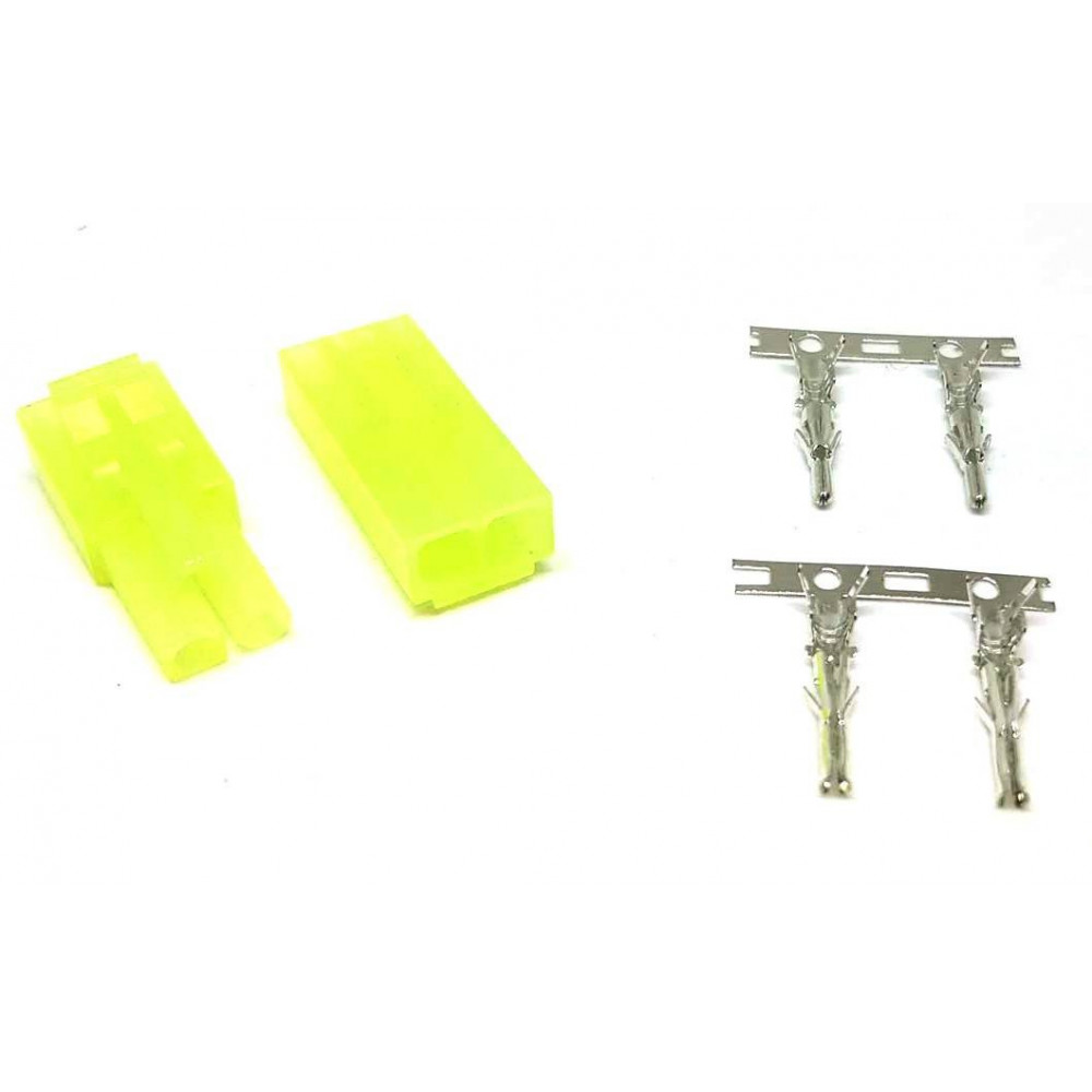 Maxpro Coppia connettore Mini Tamiya maschio e femmina (art. MAXCP24)