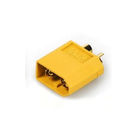 Maxpro Connettore Batteria XT60 Maschio dorato (art. MAXCP26M)