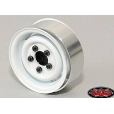 RC4WD Set quattro cerchi Landies Vintage 1.55" Acciaio stampato Beadlock Wheel colore Bianco (art. RC4WD-Z-W0076)