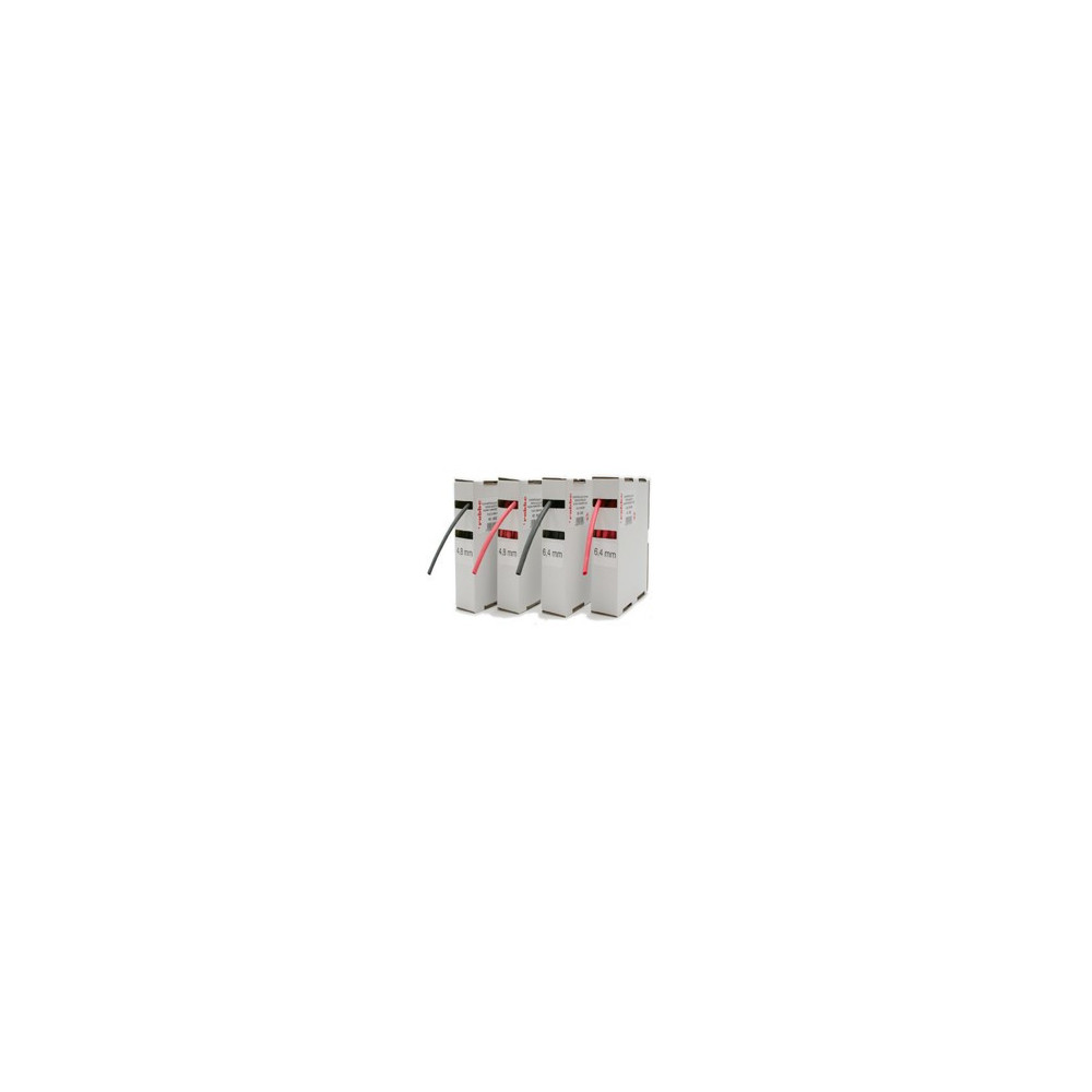 Robbe Scatola Guaina Termoretraibile D3,2mm 10mt Rosso (5080)