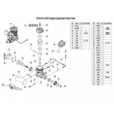 Pichler Motore NGH GT-9 a Benzina 2T con Accensione e Marmitta (art. C9619)