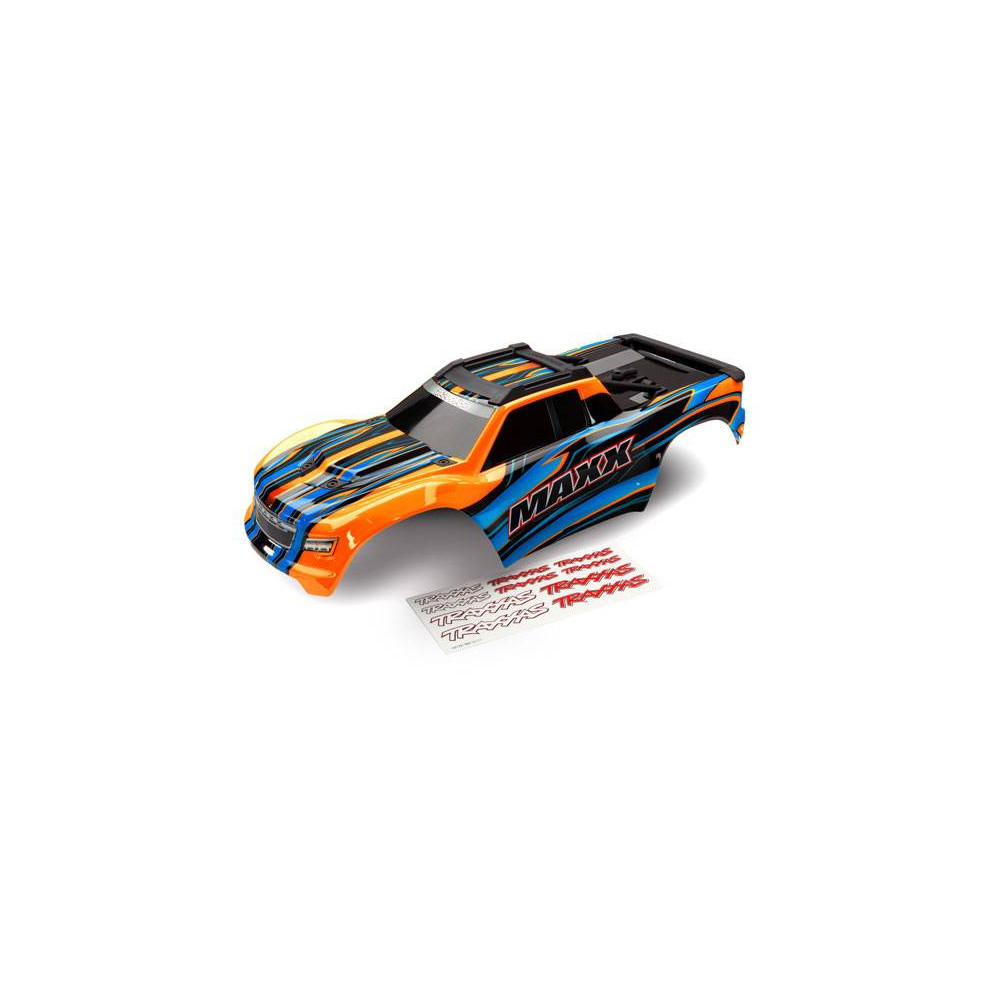 Traxxas Carrozzeria verniciata Arancione completa per Maxx VXL 4S (art. TXX8911T)