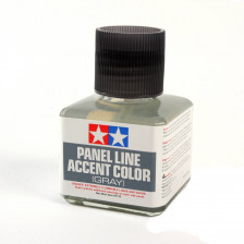 Tamiya Vernice smaltata Panel Accent Line Gray Grigio 40ml (art. TA87133)