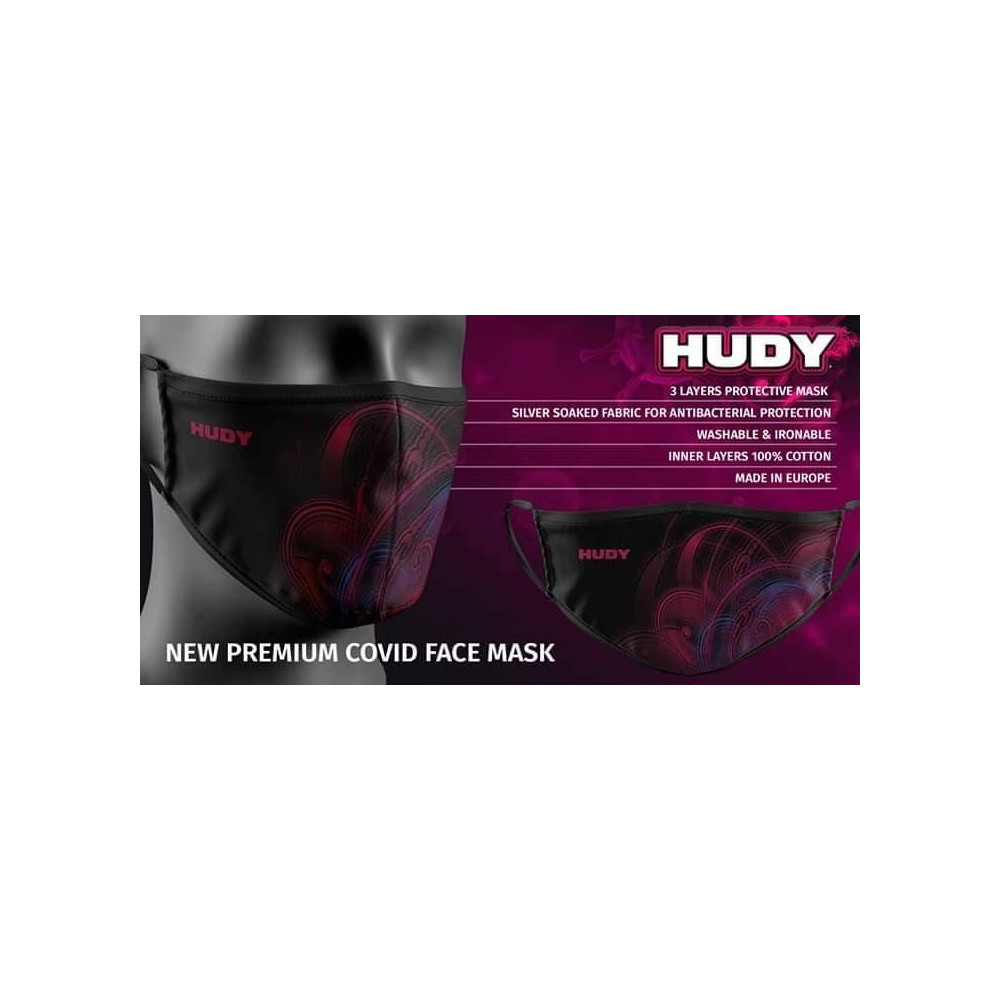 Hudy Mascherina igienica filtrante (non D.P.I) Face Mask Logo (3) (art. 286990)