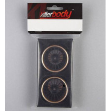 Killerbody Cerchi in Metallo CNC Nero per Alfa Romeo TZ3 Corsa (art. KB48306BLK)