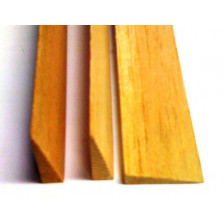 Mantua Model Bordo d'uscita triangolare Balsa 6x20mm (art. 85904)