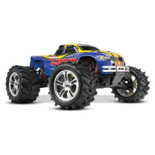 Traxxas Coppia gomme Paddle con cerchi cromati GEODE per E-revo e T-Maxx (art. TXX5672)