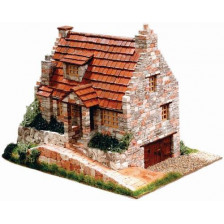 Cuit Casetta vecchio Cottage Scala HO dimensioni 26x22x15 kit di montaggio (art. CU3525)