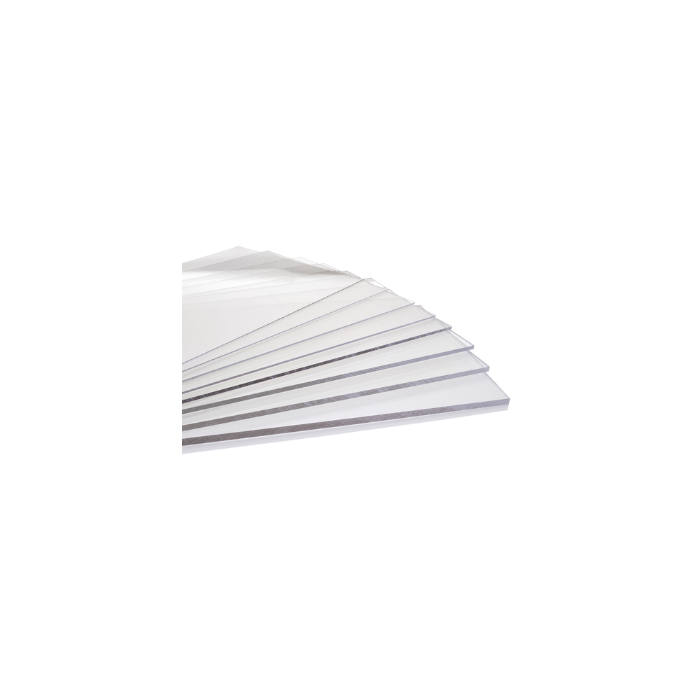 Aeronaut Lastra HIPEX in Poliestere Termoplastico Trasparente PET 500x250mm spessore 1mm (art. 785933)