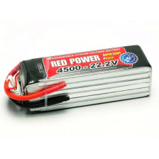 Pichler Batteria Li-po 22,2V 4500mAh RED POWER SLP 25C (art. C9424)