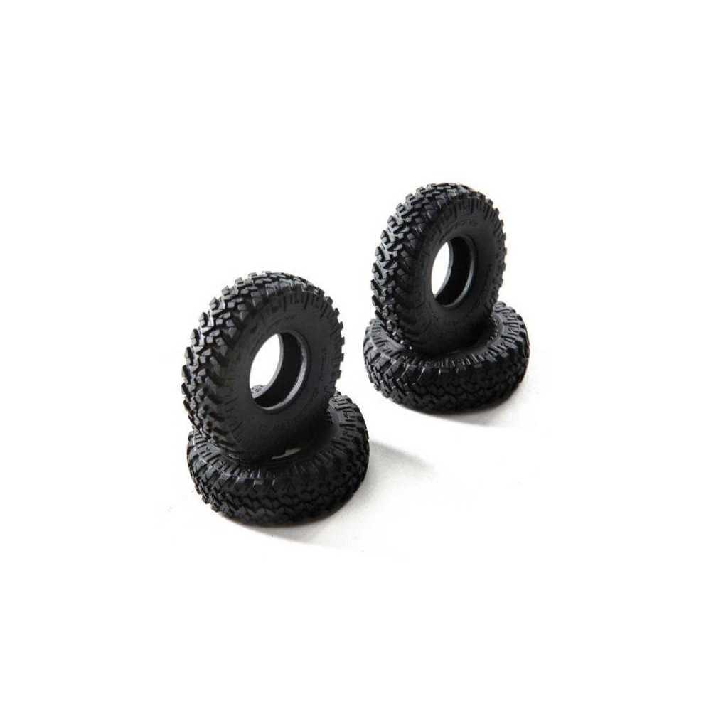 Axial Set quattro gomme 1.0 Nitto Trail Grappler M/T per SCX24 (art. AXI31567)