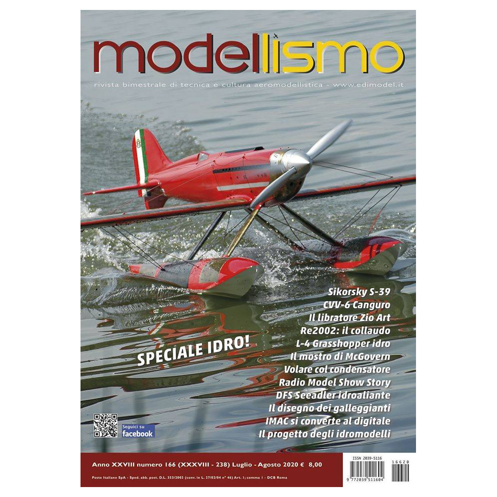 Modellismo Rivista di modellismo N°166 Luglio - Agosto 2020