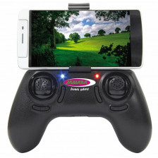Jamara Quadricottero Angle 120 VR Drone WideAngle Altitude HD FPV Wifi (art. 422029)