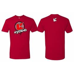 Kyosho T-Shirt K-Circle 2.0 Rossa Taglia Extra Large (art. 88008XL)