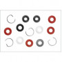 Kyosho Set O-Ring per ammortizzatori KANAI II e MP10 (art. IFW140-5)