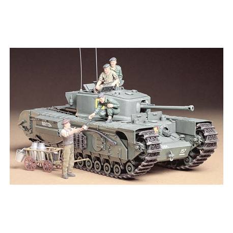 Tamiya Carro armato British Churchill MK.VII Infantry Tank Mk.Iv scala 1/35 kit di montaggio (art. TA35210)
