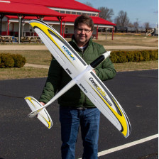 E-flite Motoveleggiatore Conscendo Evolution 1.5 m BNF Basic con AS3X e SAFE Select (art. EFL01650)