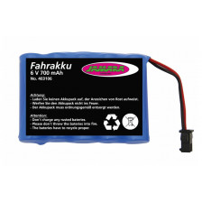 Jamara Batteria Ni-Mh 6V 700mAh per Jeep / SWAT / P-Panzer (art. 403106)