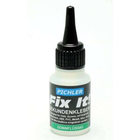 Pichler Colla istantanea cianoacrilica Fix It densità Liquida confezione 20 grammi (art. C4930)