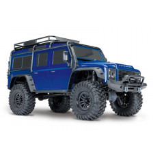 Traxxas Automodello Land Rover Defender TRX-4 Trail Crawler carrozzeria Blu (art. TXX82056-4-BLUE)