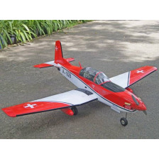 VQ Model Aeromodello Pilatus PC 7 Swiss ARF 46 1540mm (art. C6614)