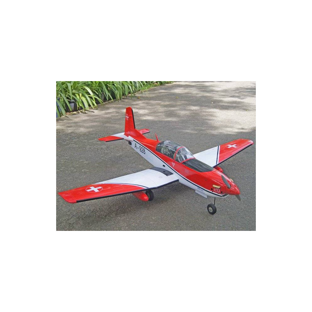 VQ Model Aeromodello Pilatus PC 7 Swiss ARF 46 1540mm (art. C6614)